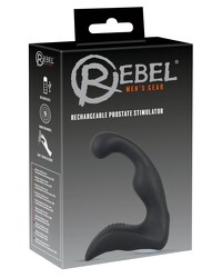 Rebel Prostate Plug: Prostata-Vibrator, schwarz